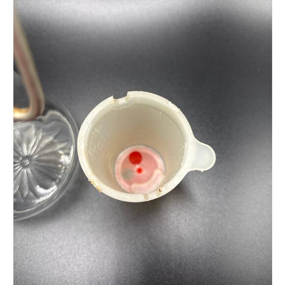 Vintage MCM Nut Herb Grinder Federal Housewares with Measuring Cup Lid 1950s - Picture 5 of 7